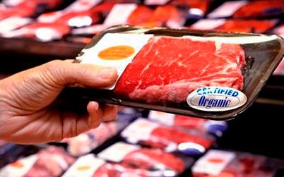 Industrias Cárnicas Hala S.L. carne en mano en recipiente plástico